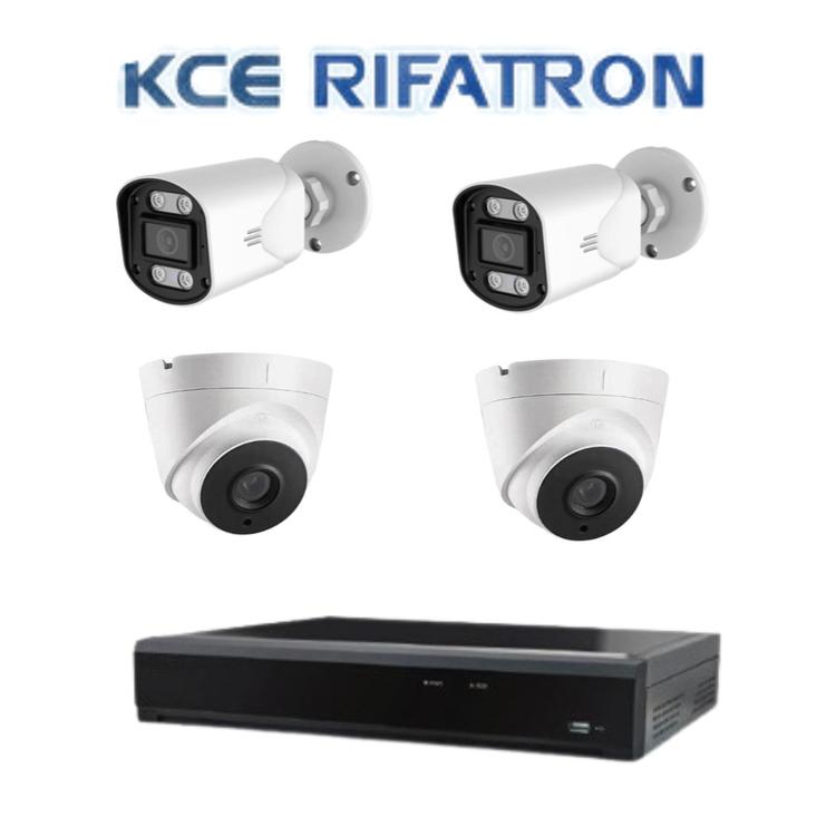 이화트론 CCTV 자가설치 세트 4채널 4대 실내 실외 상품 감시카메라
