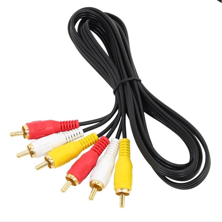외부입력 RCA AV케이블 3선 영상 음성 케이블