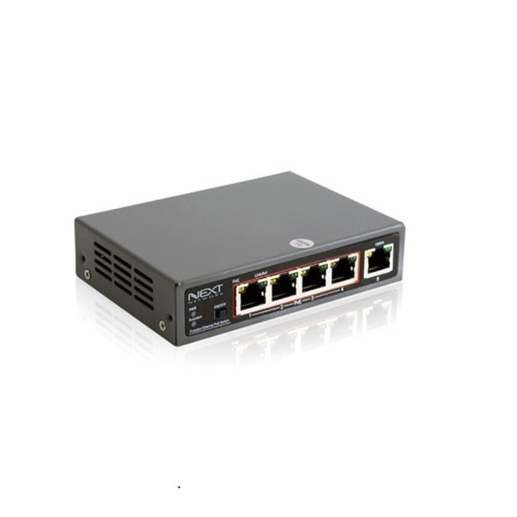 스위칭허브 5포트 100Mbps 4PoE