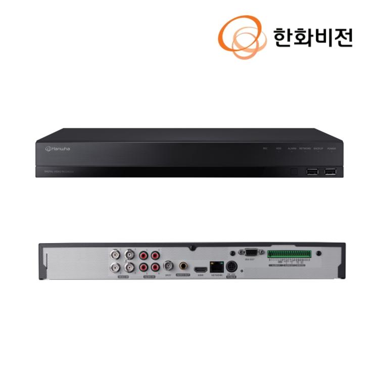 한화테크윈 HRX-435 CCTV 녹화기 2TB 800만화소 DVR 4채널