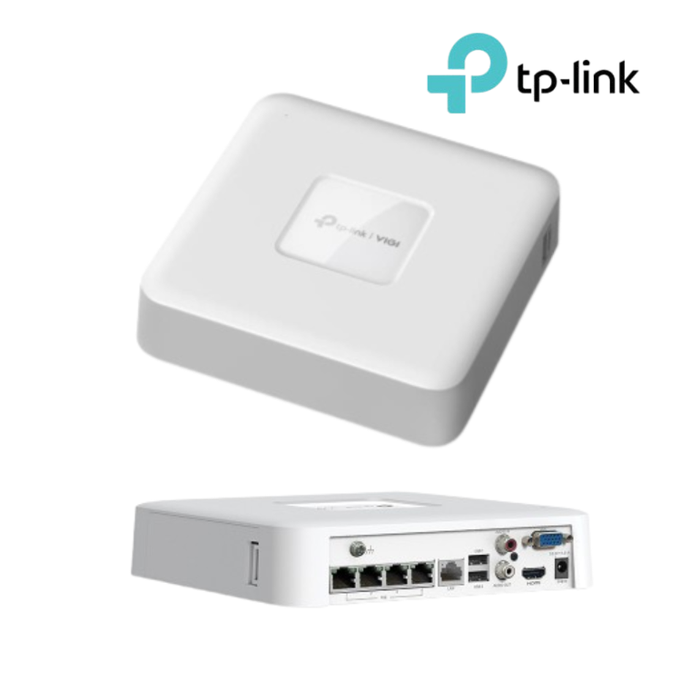 티피링크 NVR 1104H-4P VIGI 4채널 POE 800만화소 녹화기