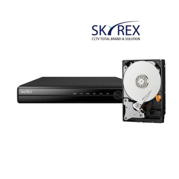 스카이렉스 SKY-3004F CCTV녹화기 500만화소 4채널 1000G ajhua