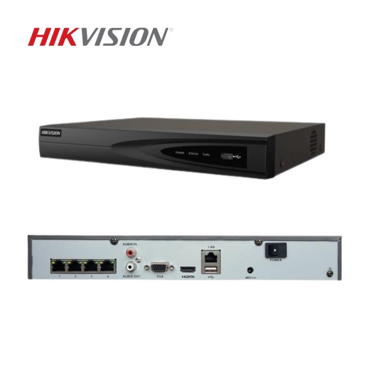 하이크비전 DS-7604NXI-K1/4P NVR 녹화기 4채널 DVR 4POE