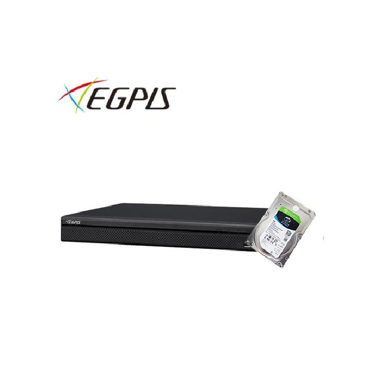 이지피스 ERN-1642H-P CCTV 녹화기 NVR IP카메라 저장장치 2TB포함
