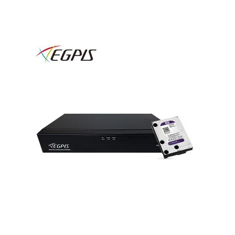 이지피스 QHDVR-4108QS CCTV DVR 녹화기 본체 8채널 하드 2TB