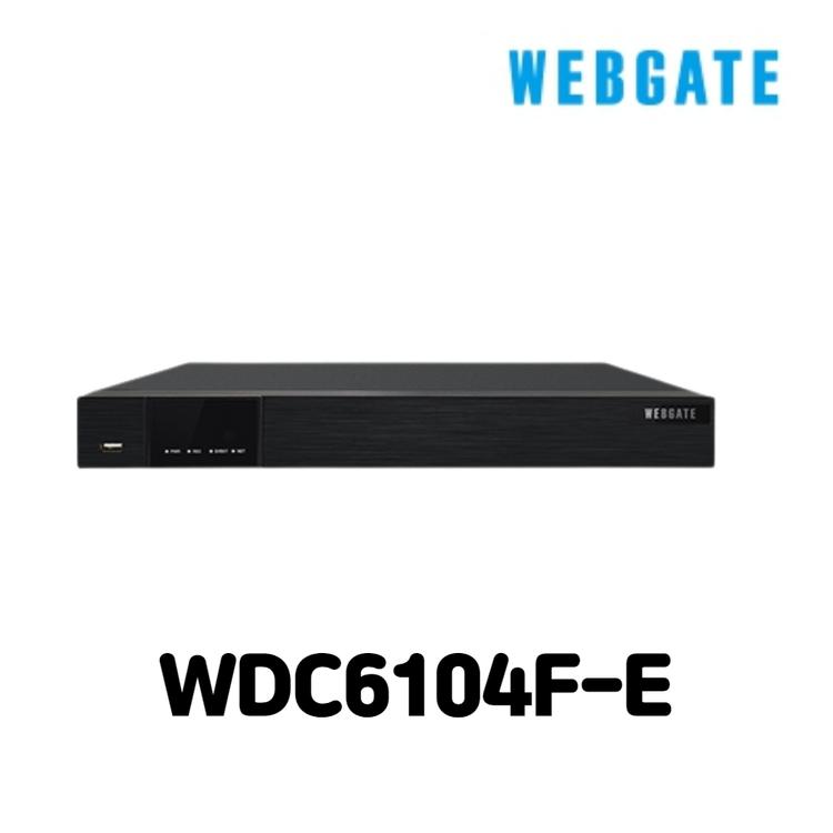 웹게이트 WDC-6104F-U HD SDI EX SDI 4채널 800만화소 DVR 녹화기