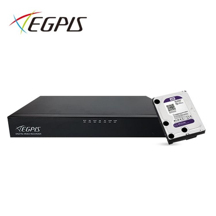 이지피스 QHDVR-4108HS QHD 400만화소 CCTV 8채널 2TB aegpis