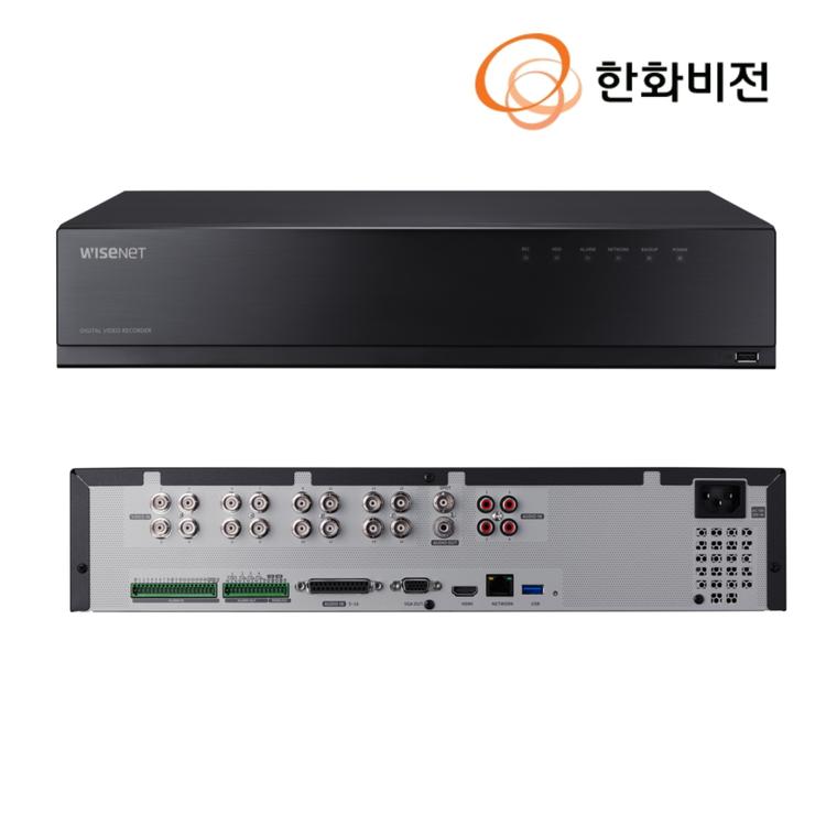 한화테크윈 HRX-1635 CCTV 녹화기 4TB 800만화소 DVR 16채널