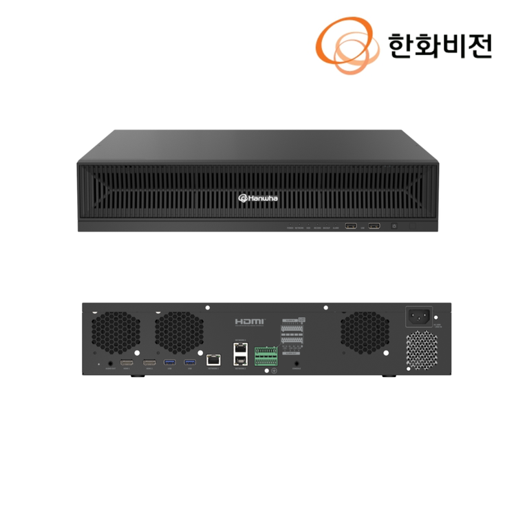 한화테크윈 XRN-3220B2-30T CCTV 녹화기 3200만화소 NVR 32채널