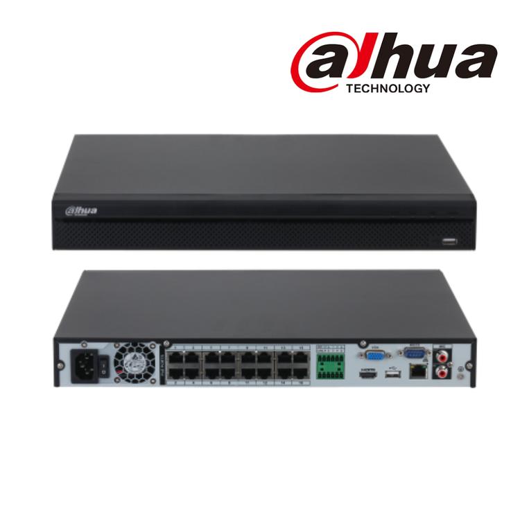다후아 NVR4216-16P-4KS3 디지털 IP 16채널 POE 녹화기 AJHUA