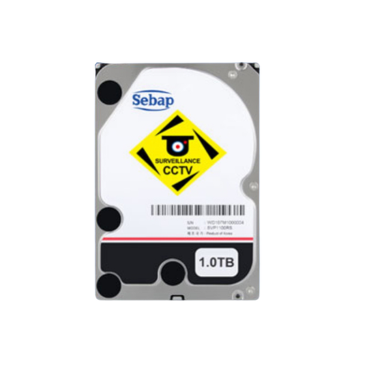 CCTV DVR 녹화기 전용 하드디스크 저장장치 AS 2년 64MB, 1TB