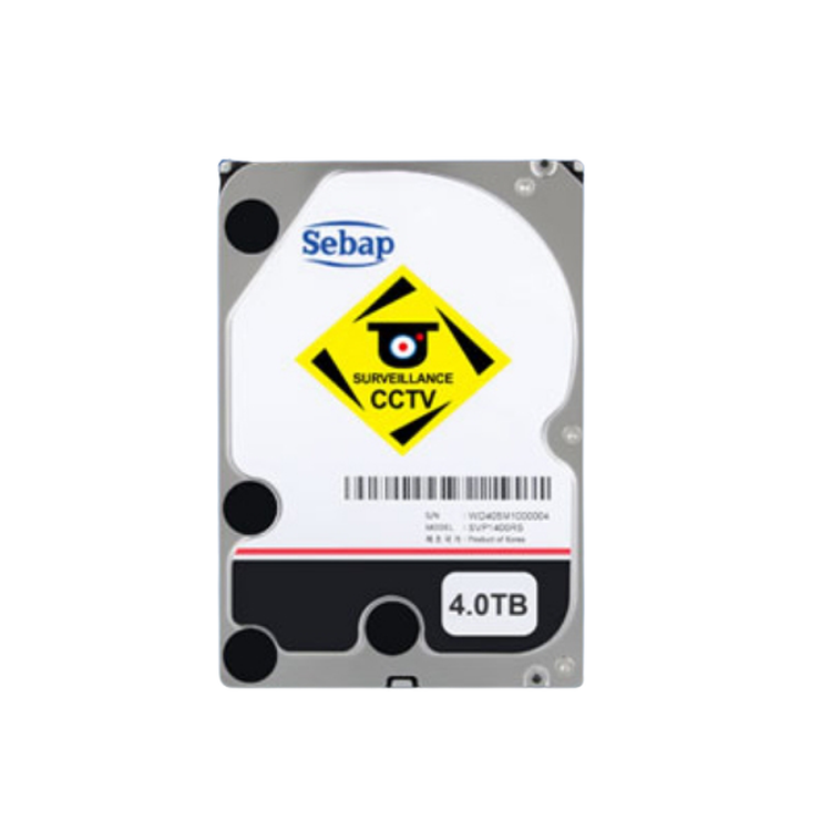 CCTV DVR 녹화기 전용 하드디스크 저장장치 AS 2년 64MB, 4TB