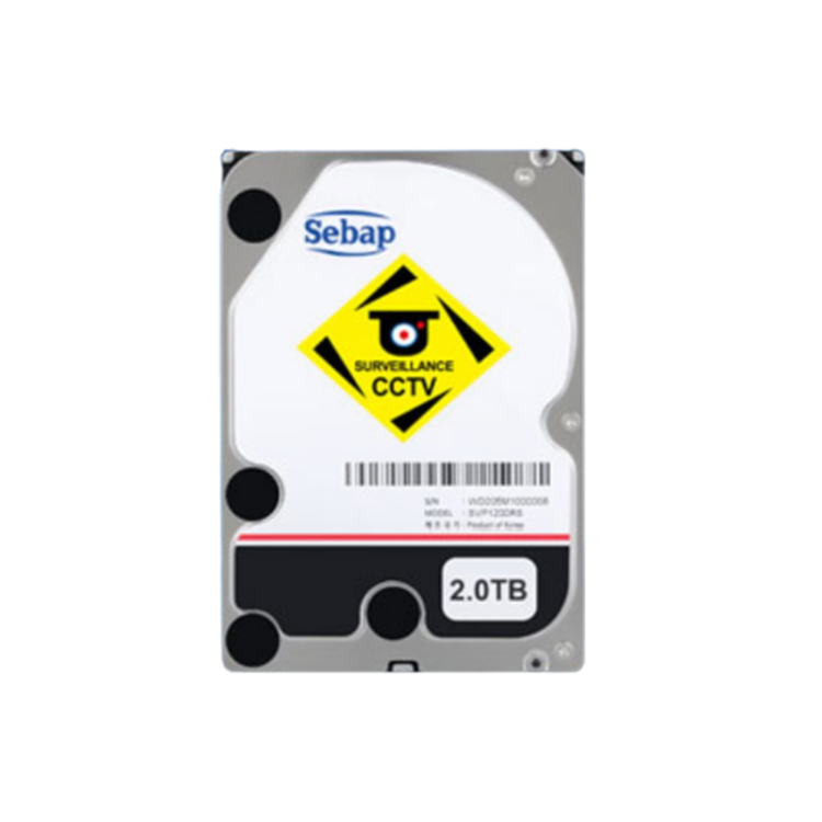 CCTV DVR 녹화기 전용 하드디스크 저장장치 AS 2년 64MB, 2TB