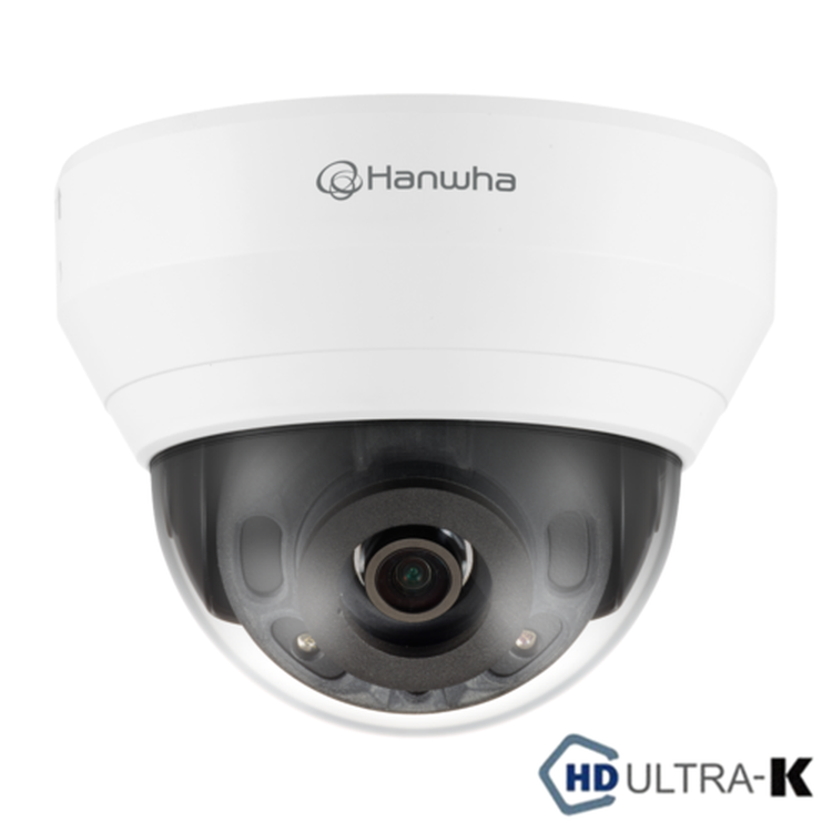 한화테크윈 QND-6012R CCTV IP 카메라 광각 UTP 디지털 실내 돔카메라