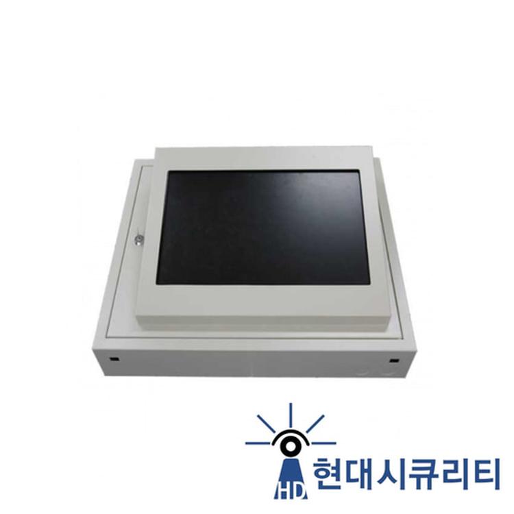 CCTV 모니터 경사형 함체 DVR 녹화기 매립 일체형 보관함