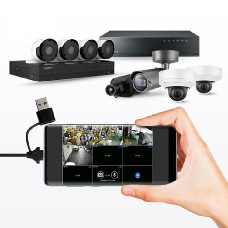 CCTV 테스터기 DVR 녹화기 휴대용 모니터 스마트폰 PC 보기
