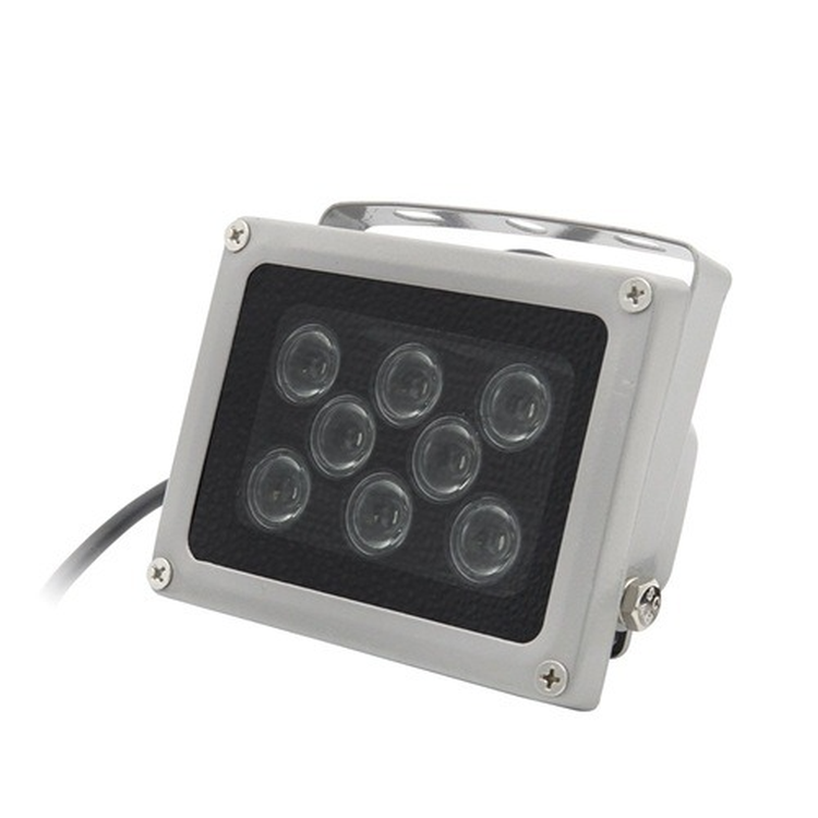 CCTV 전용 적외선 ir 투광기 라이트 8LED 야간적외선 방수 투광등