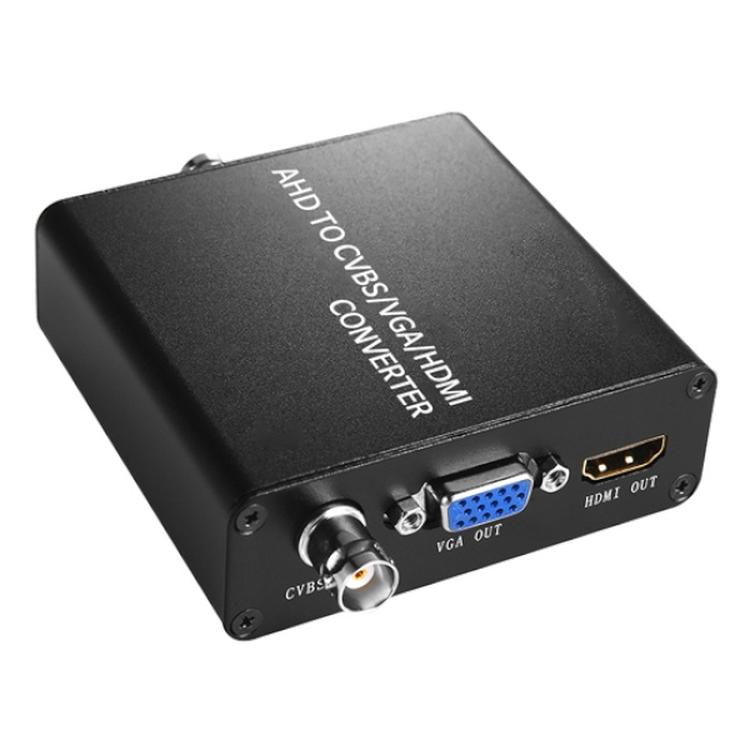 AHD CCTV 카메라 to SD CVBS VGA HDMI 변환 컨버터 TV 외부입력 가능 NEXT-1608AHD