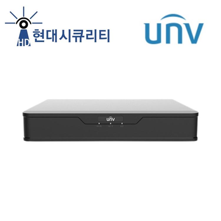 유니뷰 NVR301-04S3-P4 NVR 4채널 녹화기 4K 네트워크카메라