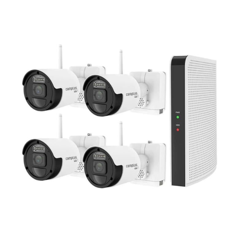 코스트코 CCTV 무선 배터리 와이파이 이동식 400만화소 카메라 4채널 자가설치 세트상품